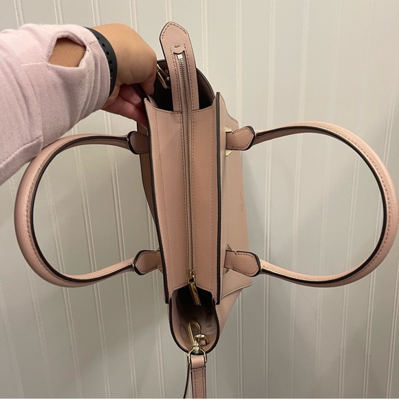 Kate Spade Sydney Medium Satchel Leather Bag in Pink Vellum - Picture 4 of 8